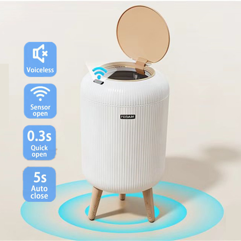 Smart Home Junkie - 10L Automatic Sensor Trash Can Electric
