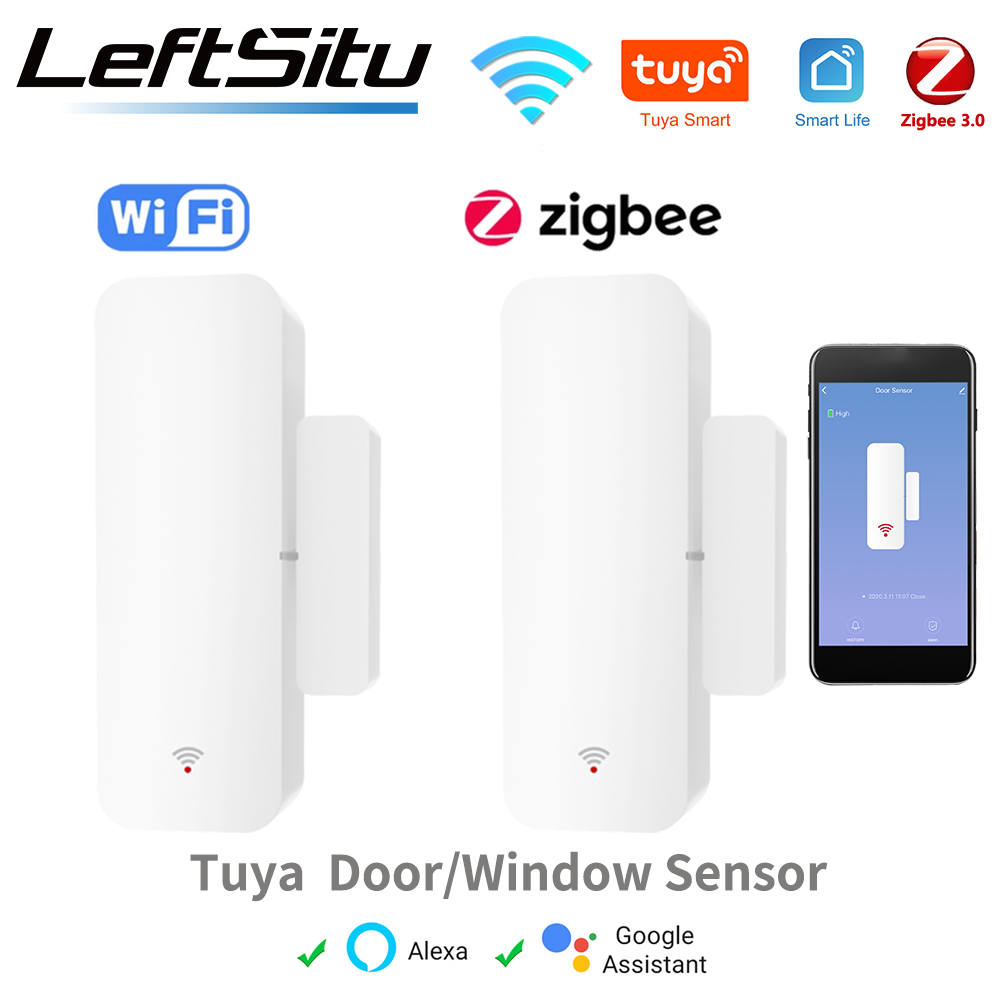 Smart Home Proxmox - Tuya WiFi Zigbee3.0 Door Window Sensor