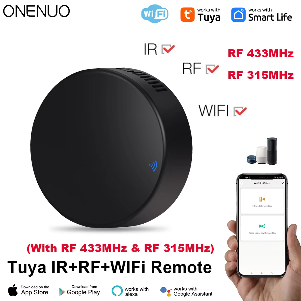 Smart Home Proxmox - Tuya WiFi RF IR Remote Control