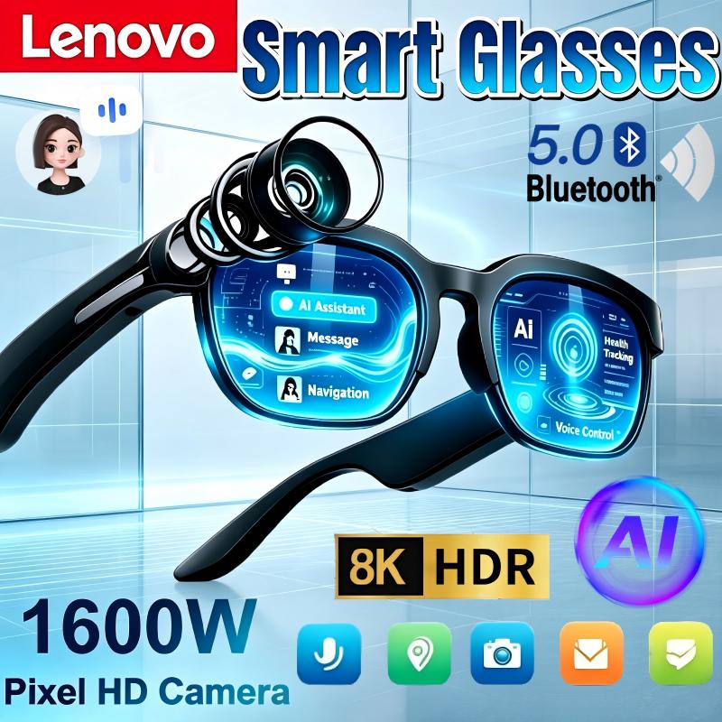 Smart Home Ai - Lenovo 8K HD AI Smart Glasses