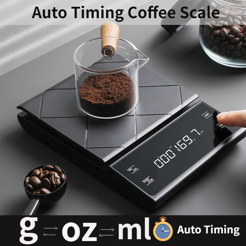 Smart Home Kitchen - USB Charging Kitchen Coffee Scale with