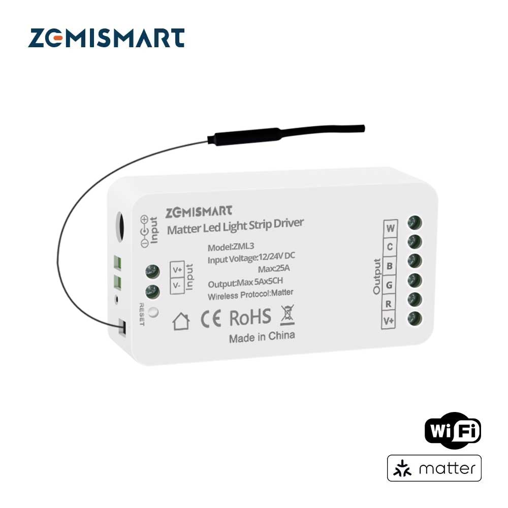 Smart Home Google - Zemismart Matter Led Light Strip Driver
