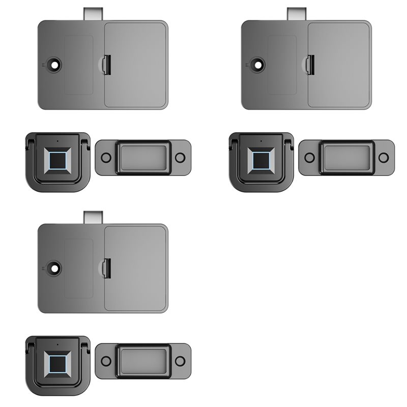 Smart Home Lock - 【CYBER MONDAY】3X Smart Drawer Fingerprint Lock