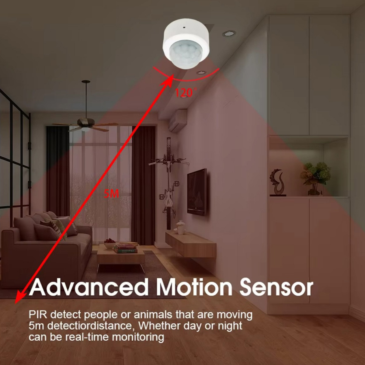 Zigbee PIR Motion Sensor Human - Smart Home Certification 评论和价格