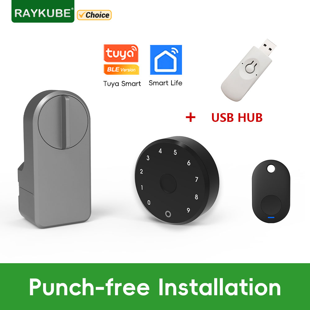 RAYKUBE A1 Pro Tuya BEL Smart  - Smart Home Lock 评论和价格