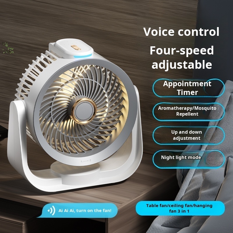 Smart Desk Fan Voice Activated - Smart Night Light 评论和价格