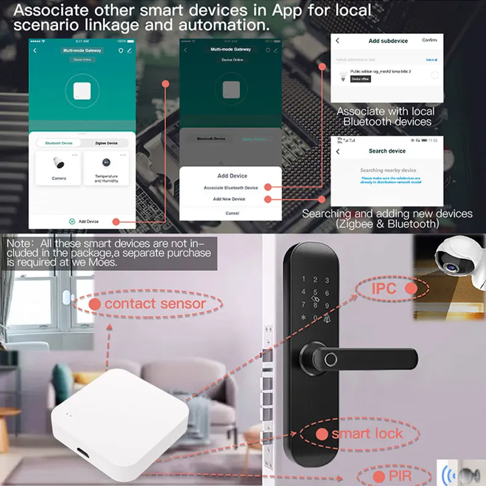 Tuya Zigbee Bluetooth Multi-mo - Smart Home Hub Matter 评论和价格
