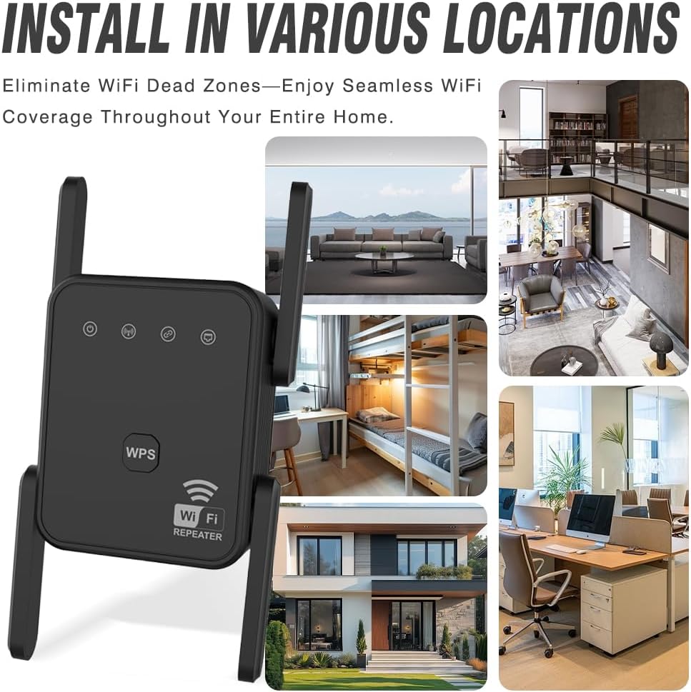2026 New WiFi Repeater 300Mbps - Smart Home Network 评论和价格