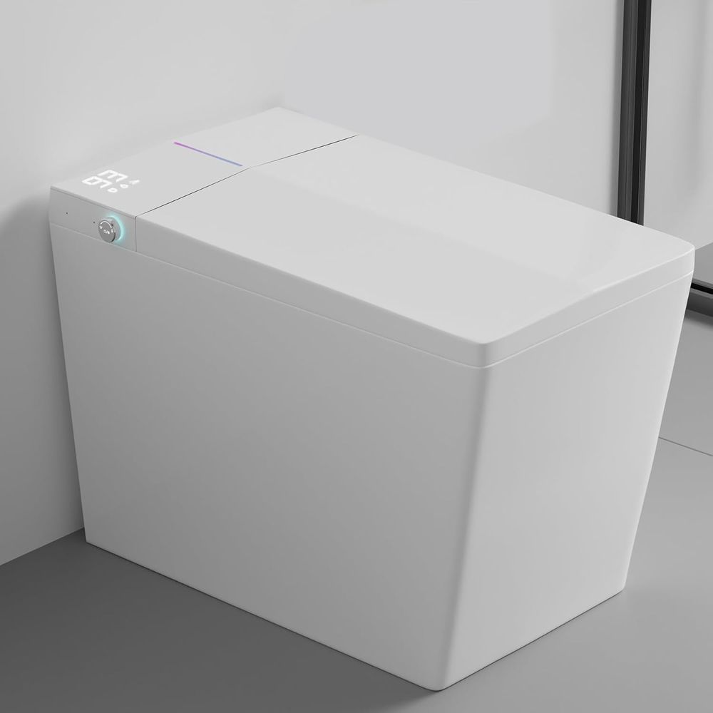 Square Smart Toilet with Tank  - Smart Night Light 评论和价格