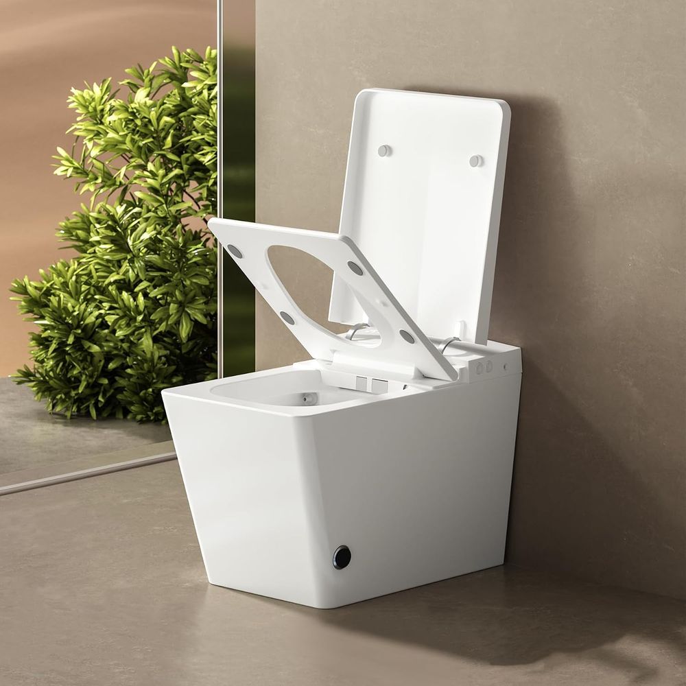 Square Smart Toilet with Tank  - Smart Night Light 评论和价格