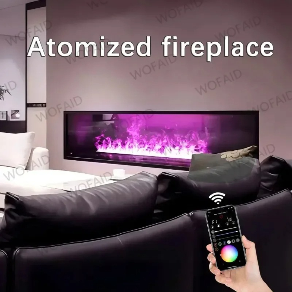 Water Atomized Fireplace 3D Co - Smart Home Market 评论和价格
