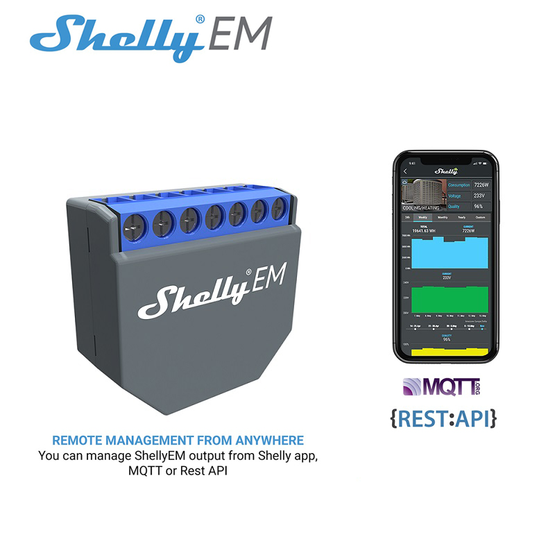 SHELLY EM Wifi Smart Life Cont - Smart Home Google 评论和价格