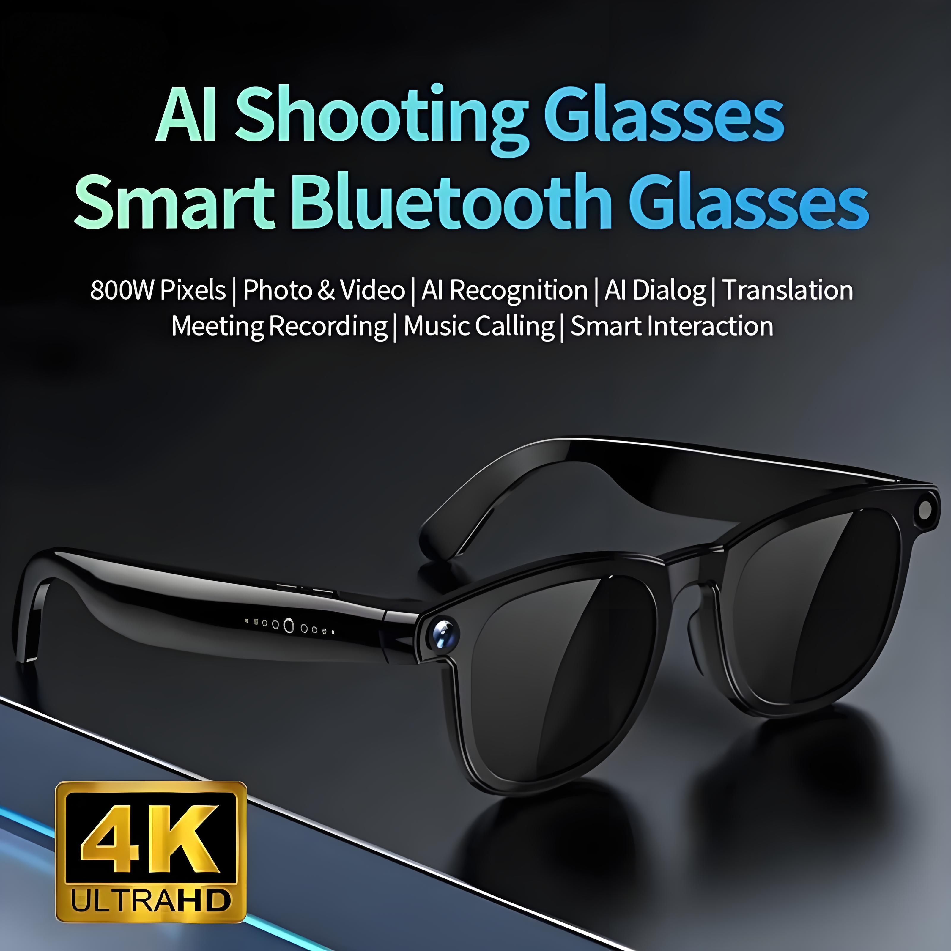 New AI Smart Glasses 800W HD C - Smart Home Ai 评论和价格