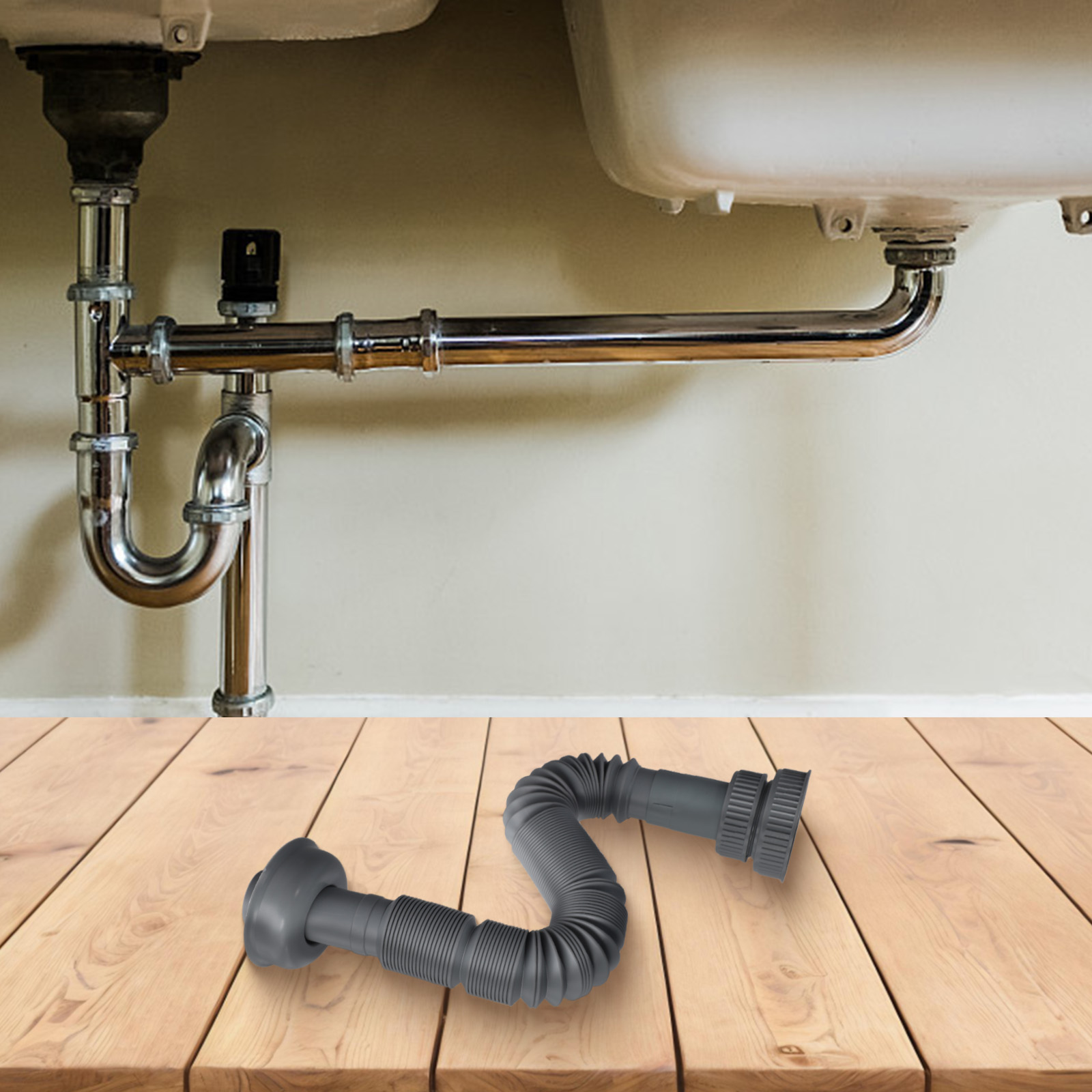 Kitchen Sink Drain Pipe Expand - Smart Home Kitchen 评论和价格