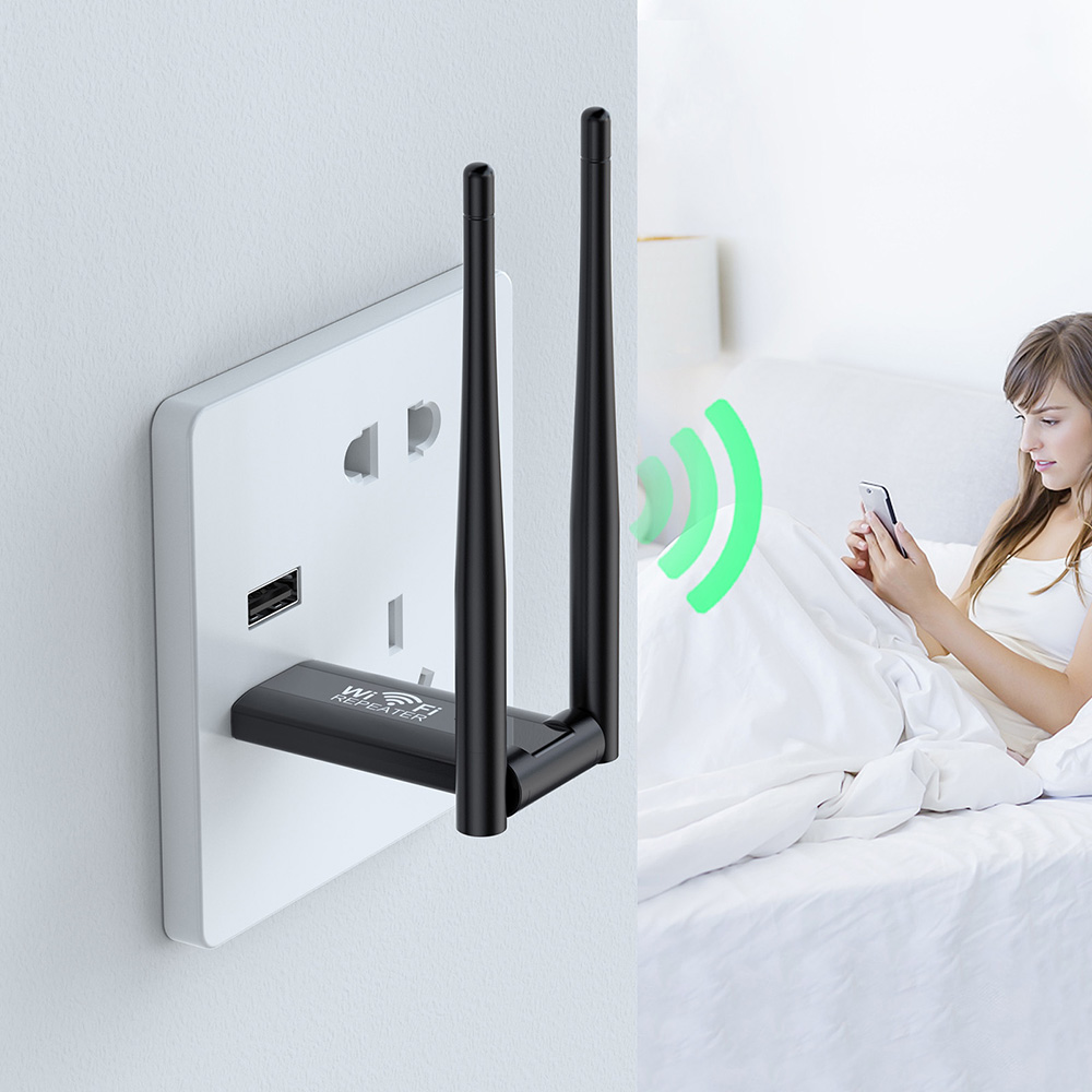 300Mbps Wireless WiFi Repeater - Smart Home Network 评论和价格