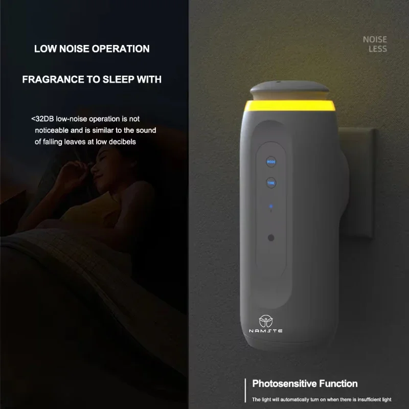 NAMSTE Portable Smart Diffuser - Smart Night Light 评论和价格
