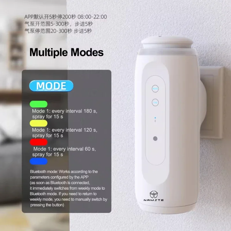 NAMSTE Portable Smart Diffuser - Smart Night Light 评论和价格