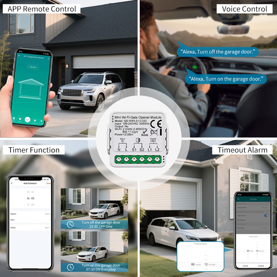 Tuya Smart WiFi or Zigbee Gara - Smart Home Certification 评论和价格