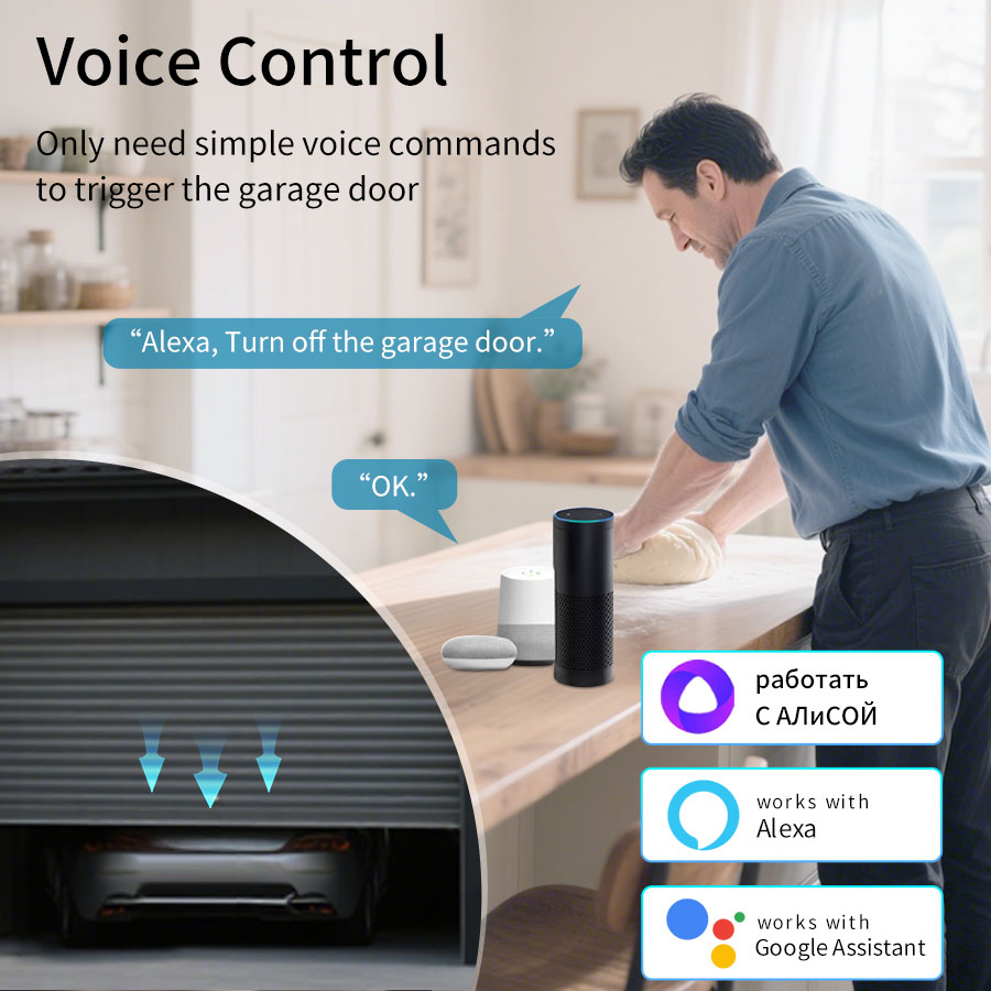 Tuya Smart WiFi or Zigbee Gara - Smart Home Certification 评论和价格
