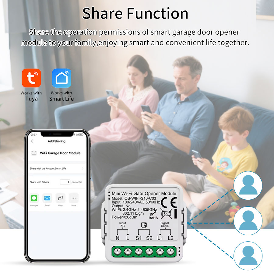 Tuya Smart WiFi or Zigbee Gara - Smart Home Certification 评论和价格