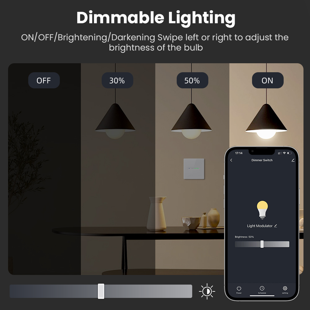 AVATTO WiFi 1/2 Gang Smart Dim - Smart Home Certification 评论和价格