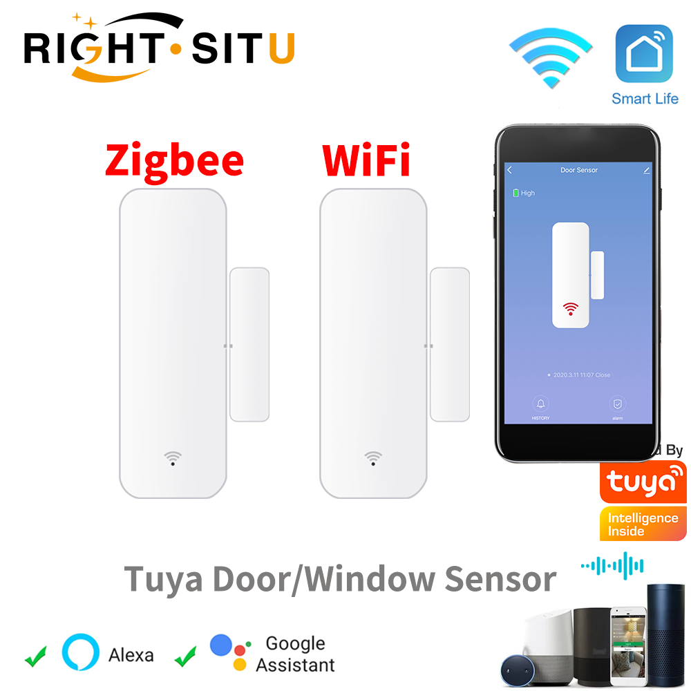 Tuya WiFi Zigbee Door Window S - Smart Home Certification 评论和价格