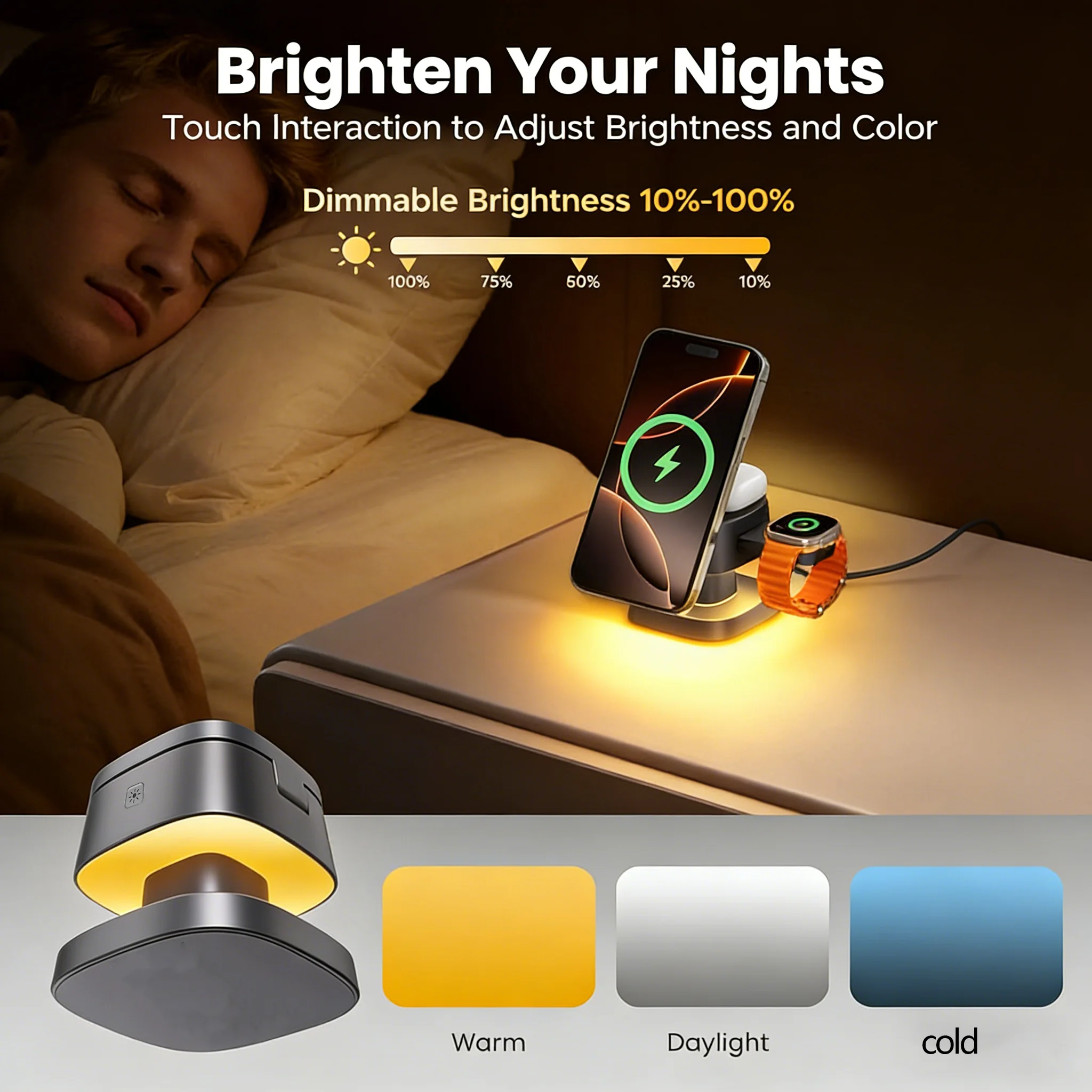 TIMESS Night Light Mashroom Wi - Smart Night Light 评论和价格
