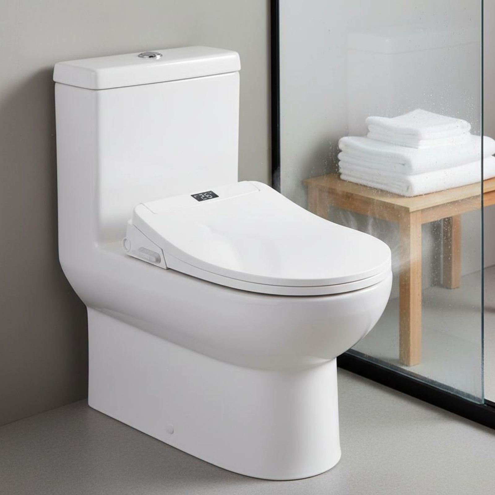 Smart Toilet Seat Drying Funct - Smart Night Light 评论和价格