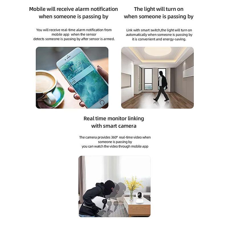 Smart PIR Motion Sensor WiFi Z - Smart Home Network 评论和价格