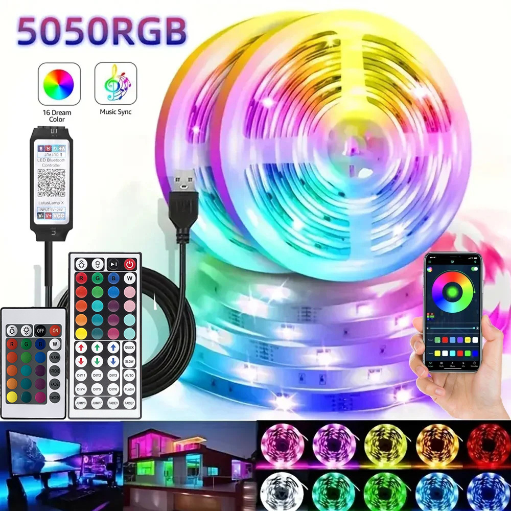 Smart RGB LED Gaming Light Str - Smart Night Light 评论和价格