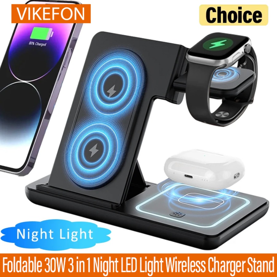 3 in 1 Foldable Night LED Ligh - Smart Night Light 评论和价格