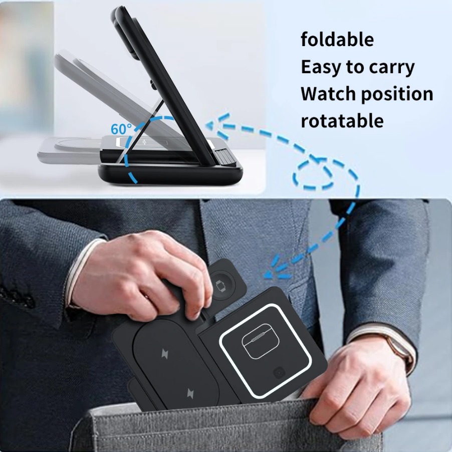 3 in 1 Foldable Night LED Ligh - Smart Night Light 评论和价格