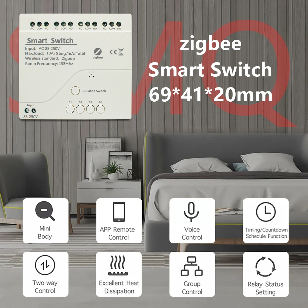 Zigbee Smart Switch Wifi Relay - Smart Home Proxmox 评论和价格