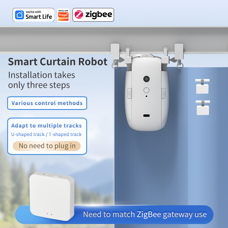 Zigbee Smart Curtain Driver Ro - Smart Home Google 评论和价格
