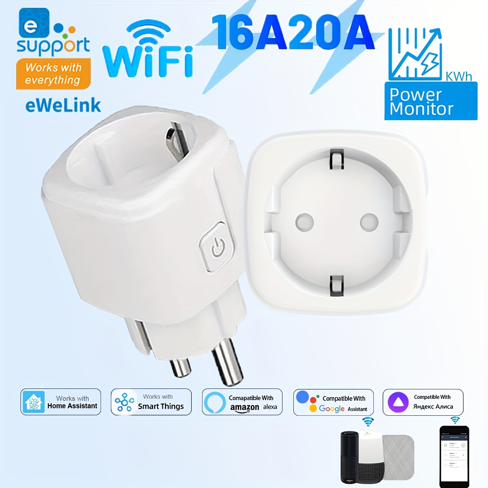 EWeLink Smart WiFi Socket EU R - Smart Home Network 评论和价格