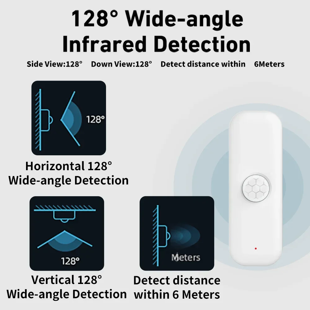 Tuya WiFI Motion Sensor PIR Sm - Smart Home Google Assistant 评论和价格