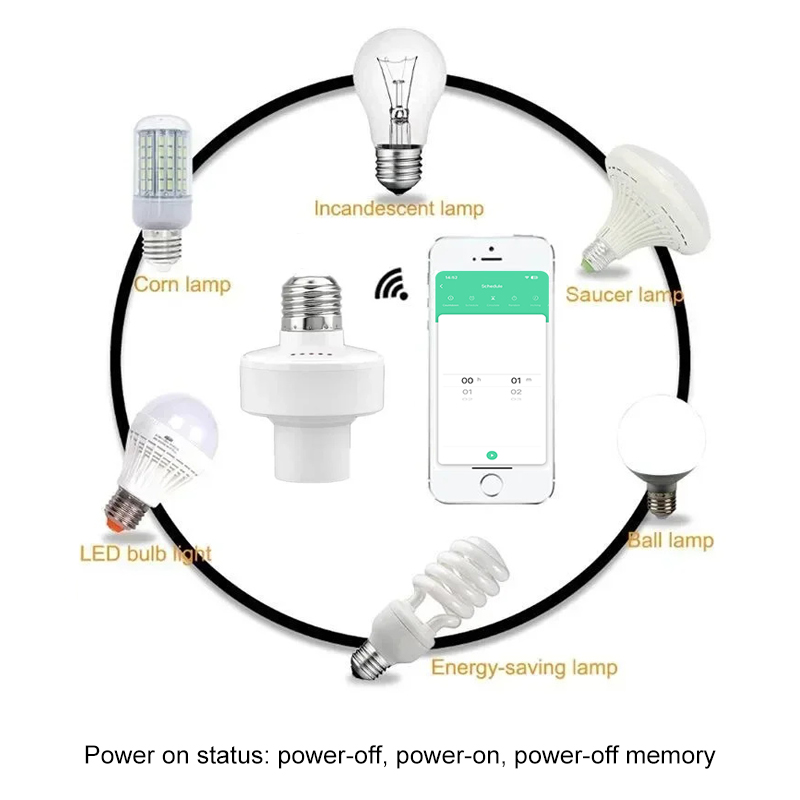 Tuya Smart E27 Socket Switch A - Smart Home Google 评论和价格