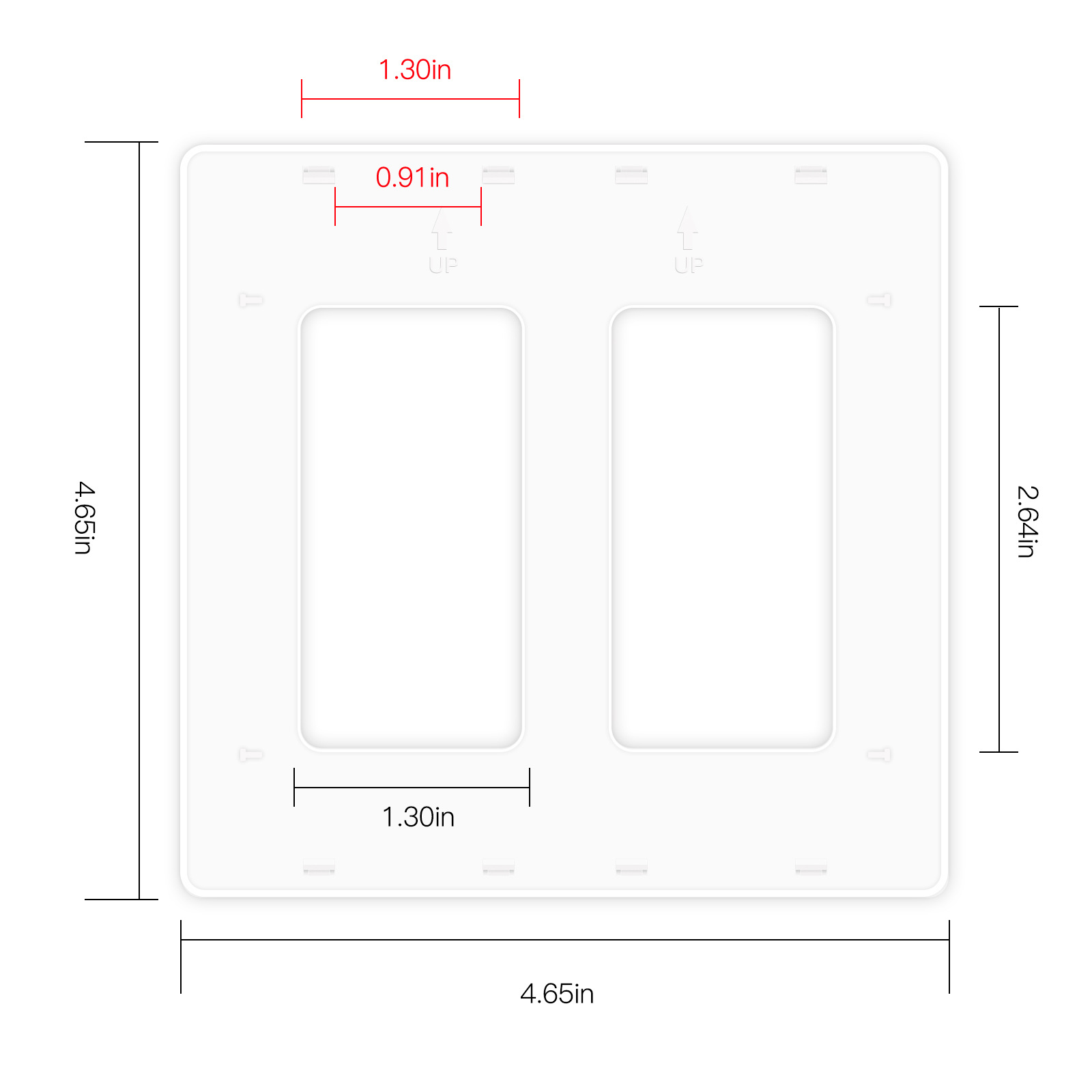 US、EU Type Switch Panel 2/3/4  - Smart Home Kitchen 评论和价格