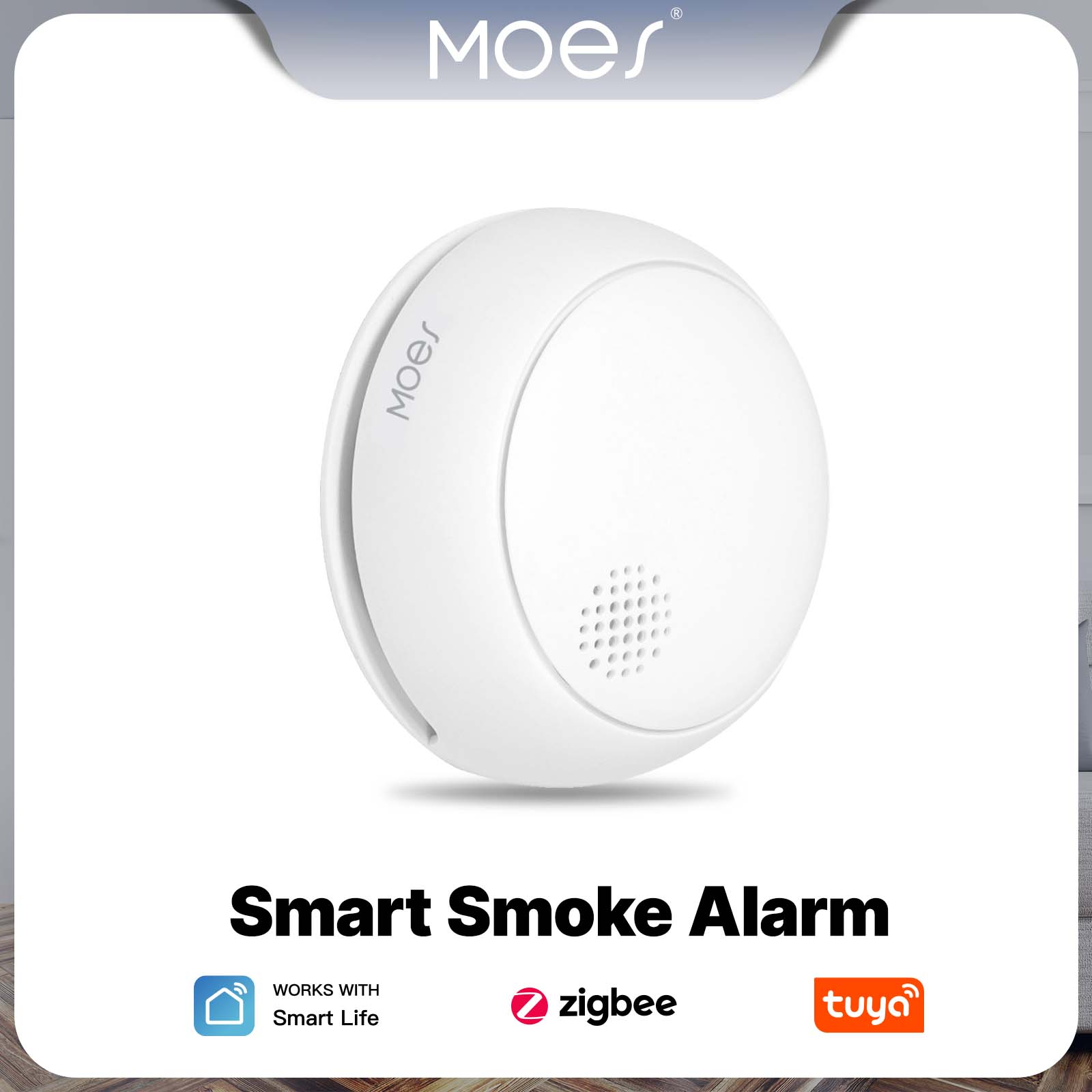 MOES ZigBee Smart Smoke Alarm  - Smart Home Kitchen 评论和价格